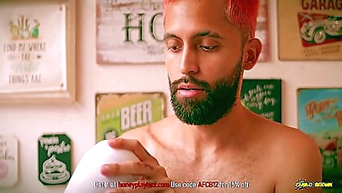 Free Full Video Big Uncut Cock Latino Tests Honeyplaybox Kai2 Automatic Masturbator Intense Cumshot