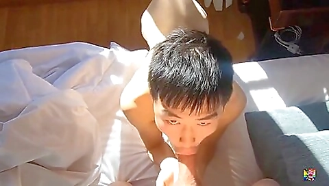 Hbw Little Asian Boy Takes It All