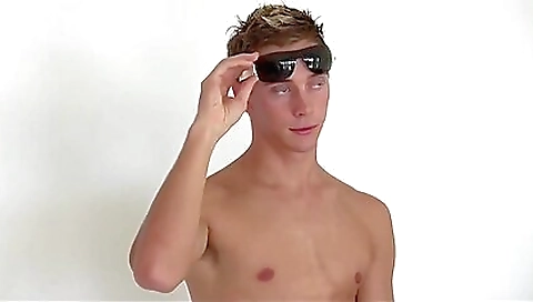 Hd Suspended Australian Homie Blows A Load Fat