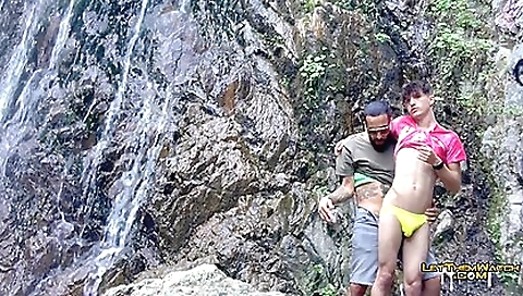 Young Twink Fucked Public Waterfall Bareback Cumshot Jay Magnus Juven