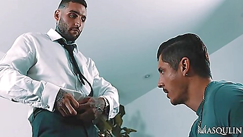 Rocky Vallarta And Tony D Angelo In Mans Ass On Tonys Mind All Day Long