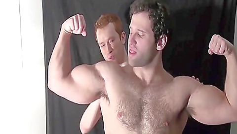 Bushy Muscle Hunk Worship